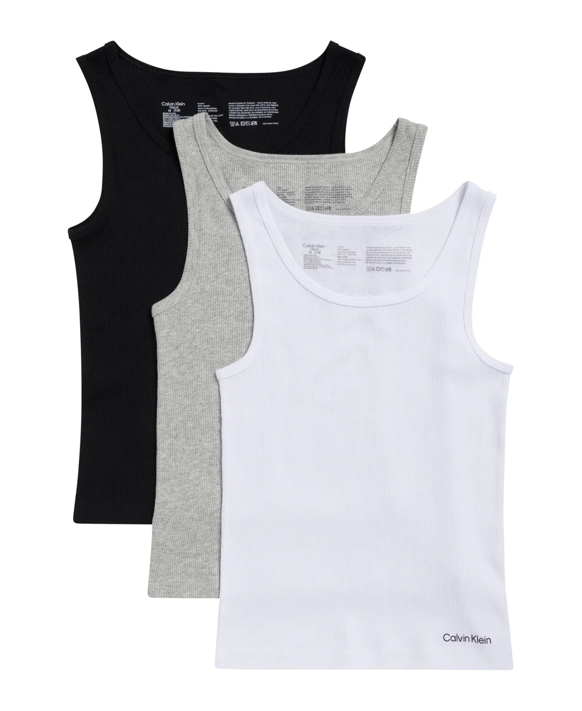 Sleeveless Tank Top, 3-Pack by Calvin Klein