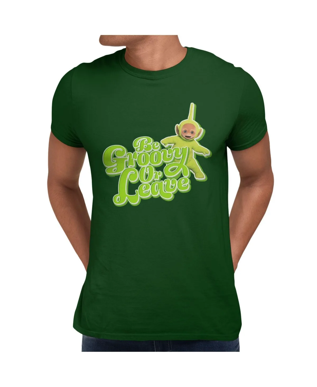 Teletubbies Be Groovy or Leave Dipsy Graphic Short-Sleeve T-Shirt by Teletubbies