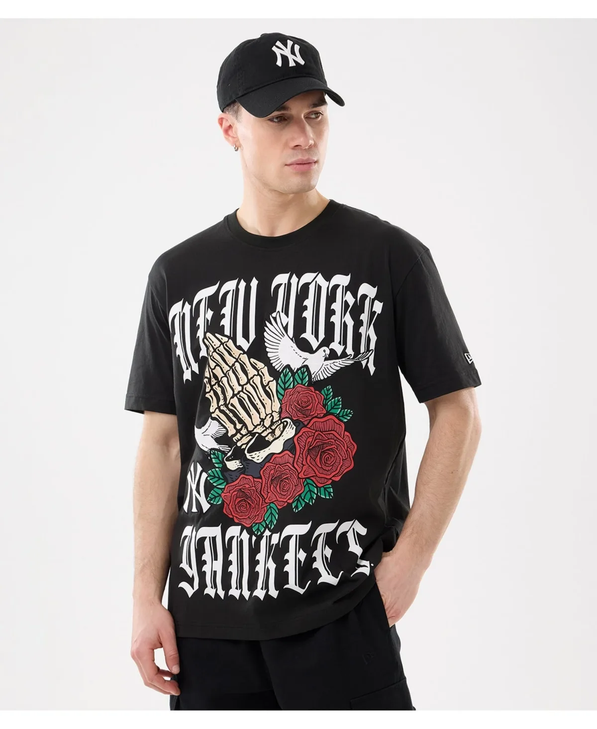 New York Yankees Lifestyle Blessed Aesthetic T-Shirt by New Era