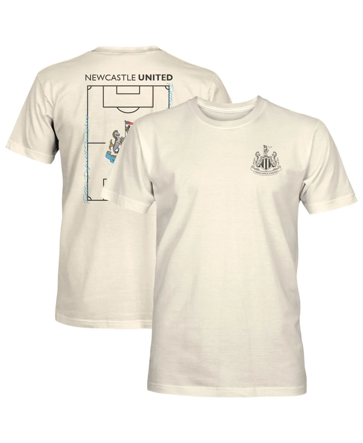 Newcastle United Own the Pitch Heavyweight T-Shirt