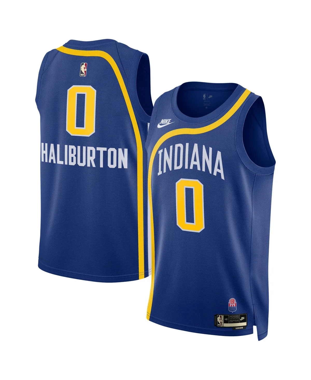 Tyrese Haliburton Indiana Pacers Classic Edition Swingman Jersey