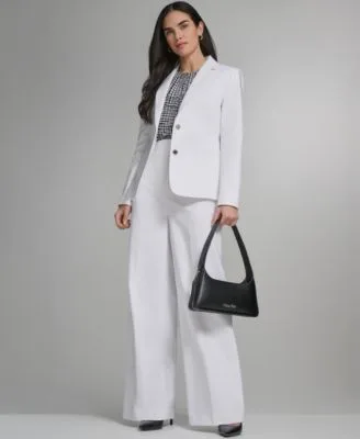 Two Button Jacket Modern Fit Pants by Calvin Klein