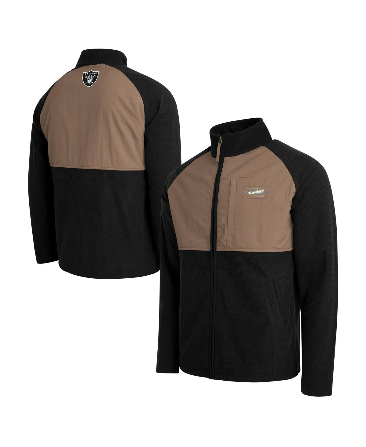 Darius Rucker Collection by Fanatics Las Vegas Raiders Full-Zip Raglan Jacket by Fanatics