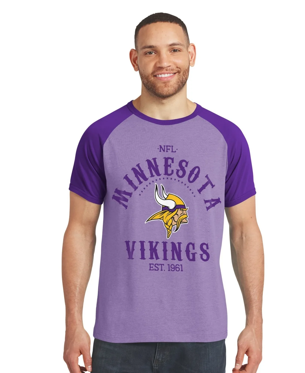 Darius Rucker Collection by Fanatics Minnesota Vikings Raglan T-Shirt