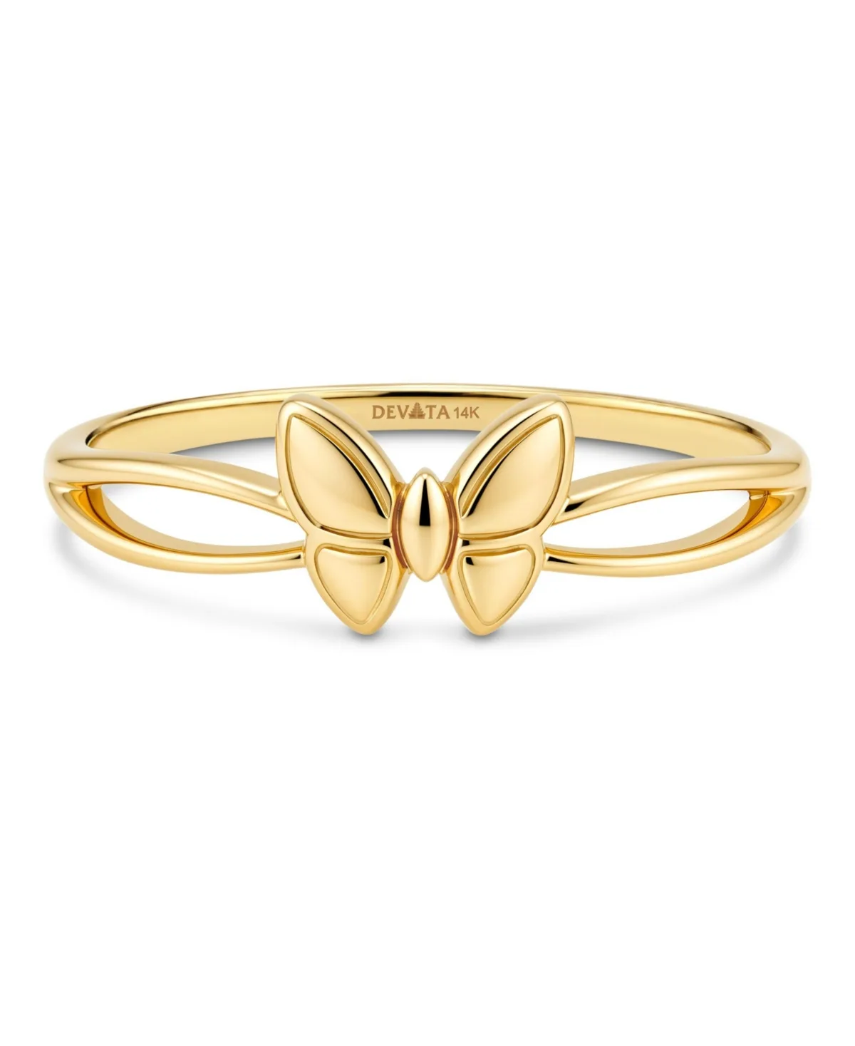 Butterfly Ring in 14K Gold by Devata
