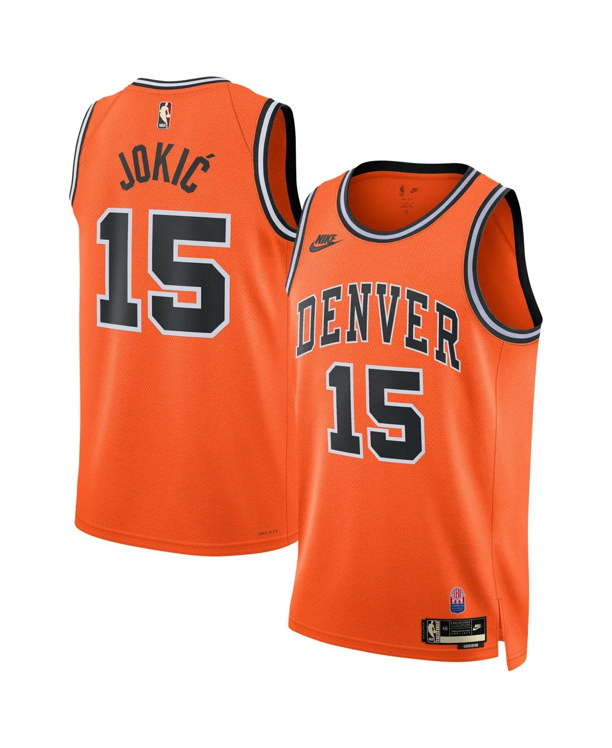 Nikola Jokic Denver Nuggets Classic Edition Swingman Jersey