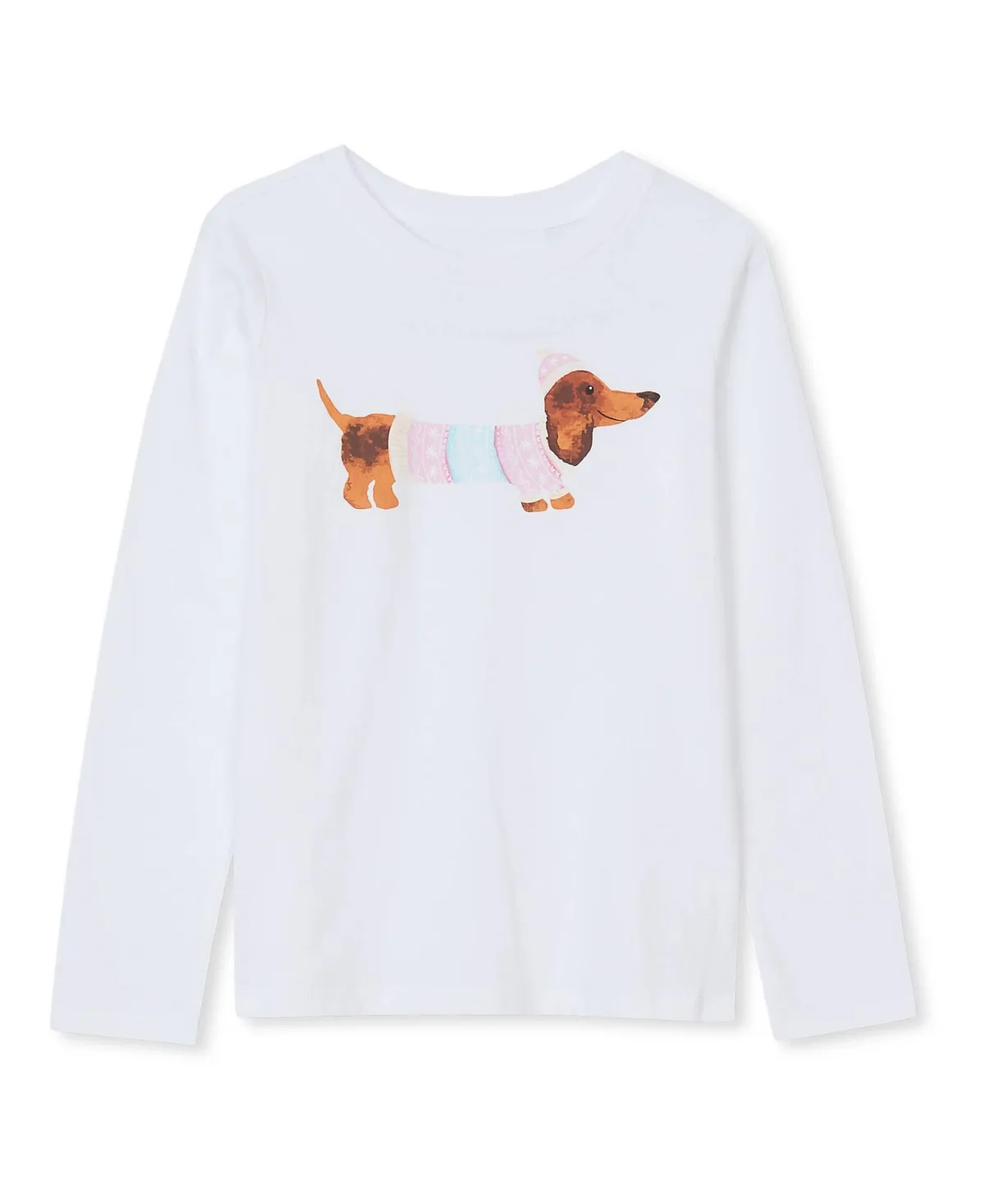 Long Sleeve Graphic Tee by Lands' End