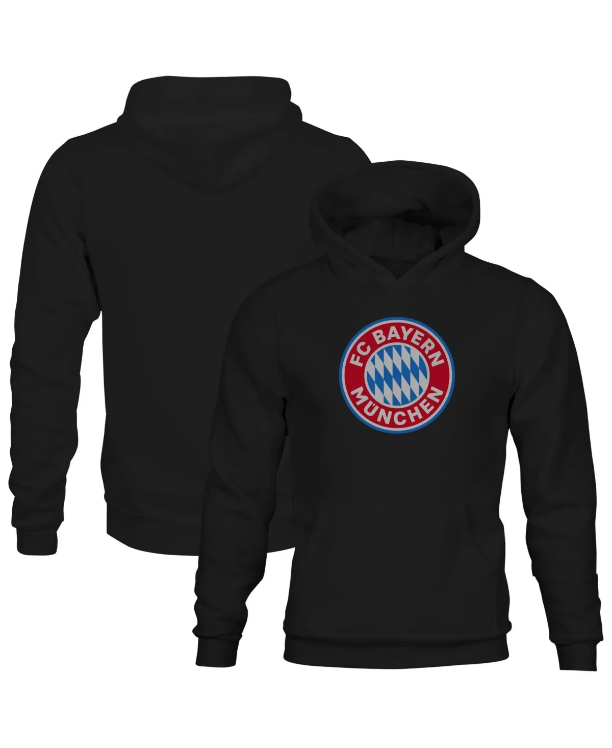 Bayern Munich Color Badge Fleece Hoodie by 1863fc