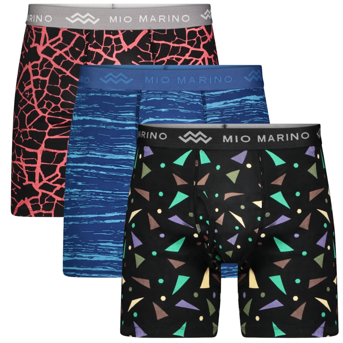 Premium Cotton Boxers, 3-Pack by Mio Marino
