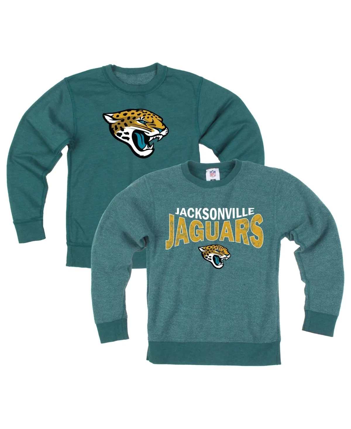 Jacksonville Jaguars Reversible Fleece Sweatshirt by Wes & Willy