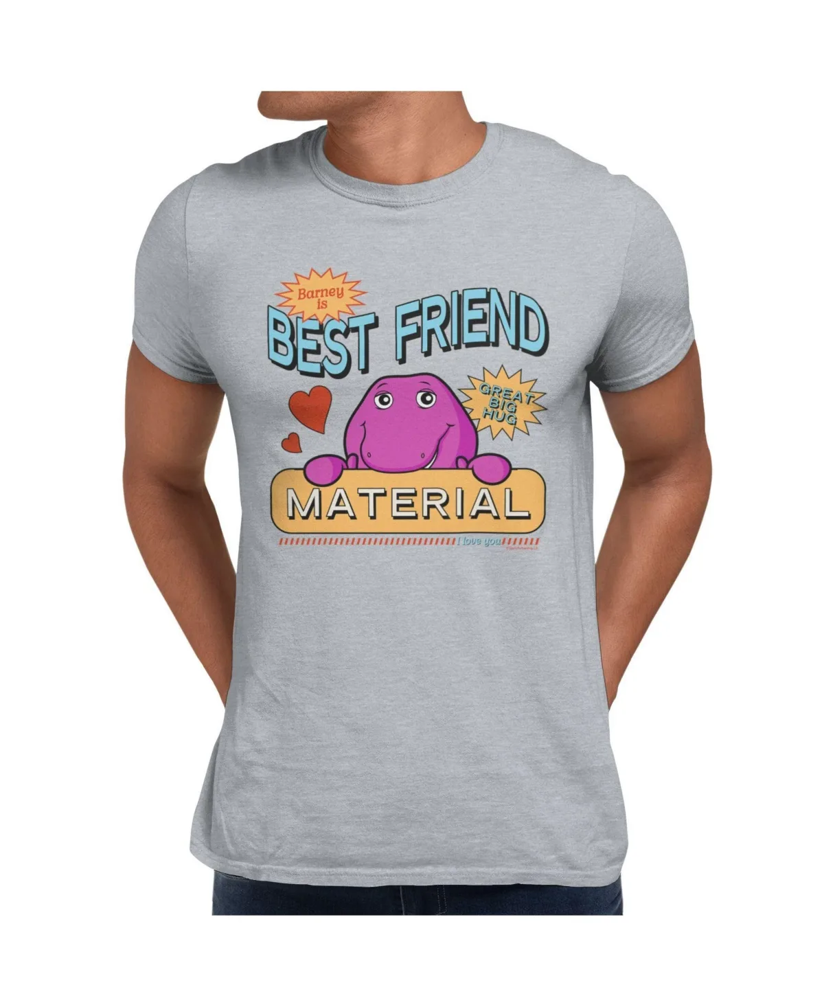 Best Friend Material Retro Graphic T-Shirt by Barney