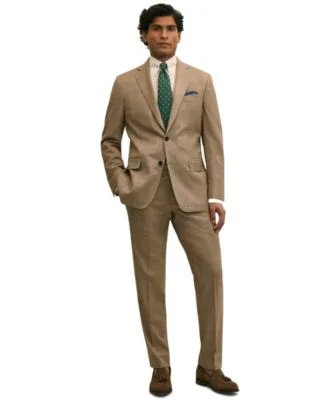 B by Brooks Brothers Plaid Wool Stretch Classic Fit Suit Separates by Brooks Brothers
