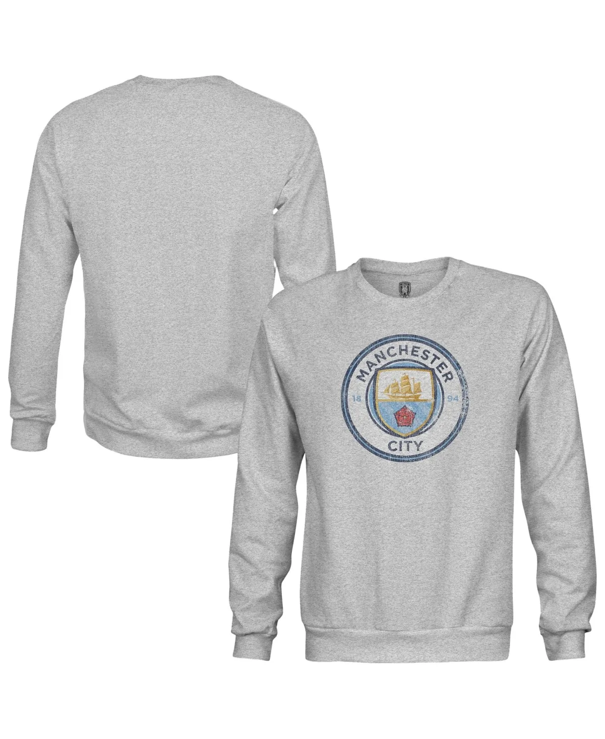 1863FC Manchester City Pullover Crewneck Sweatshirt by 1863fc
