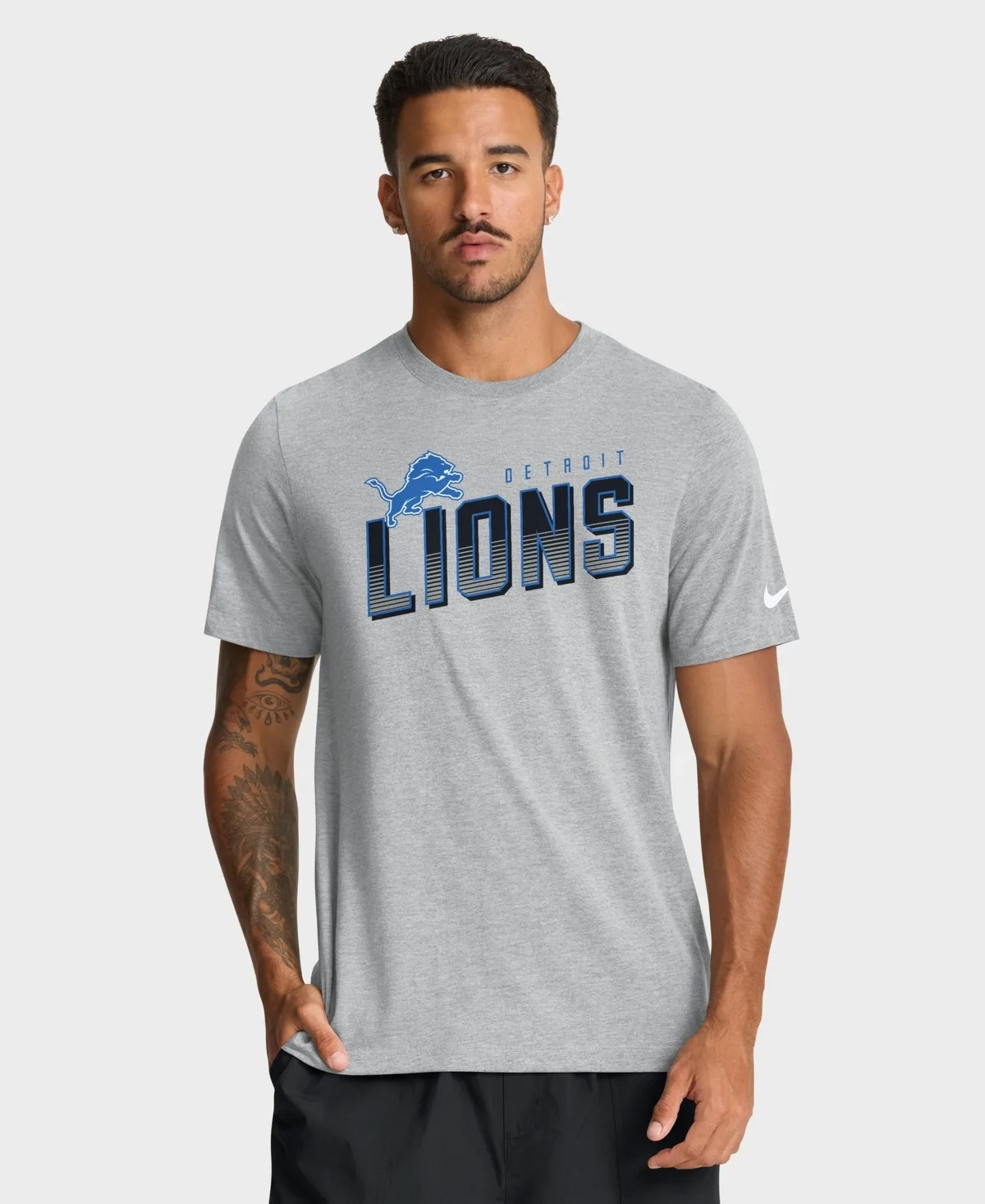 Detroit Lions Believe the Game Tri-Blend T-Shirt by Nike