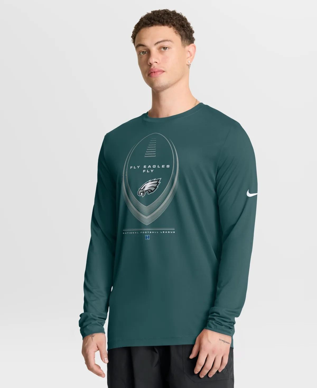 Philadelphia Eagles Legend Icon Dri-Fit Long-Sleeve T-Shirt by Nike