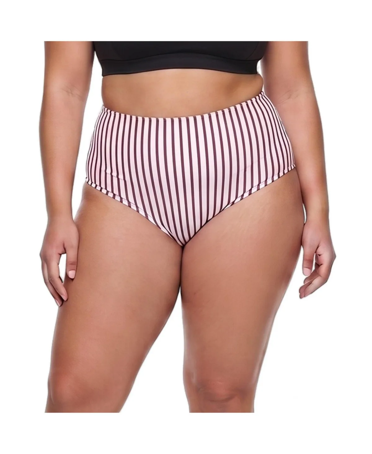 High-Waisted Bikini Bottom by Calypsa