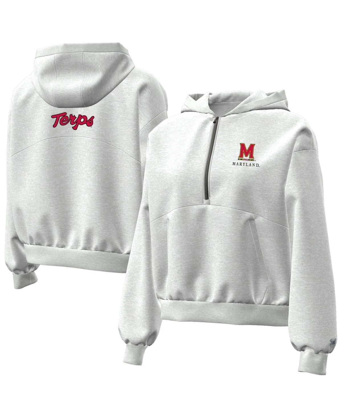 Maryland Terrapins Icon Fleece Half-Zip Hoodie by Under Armour