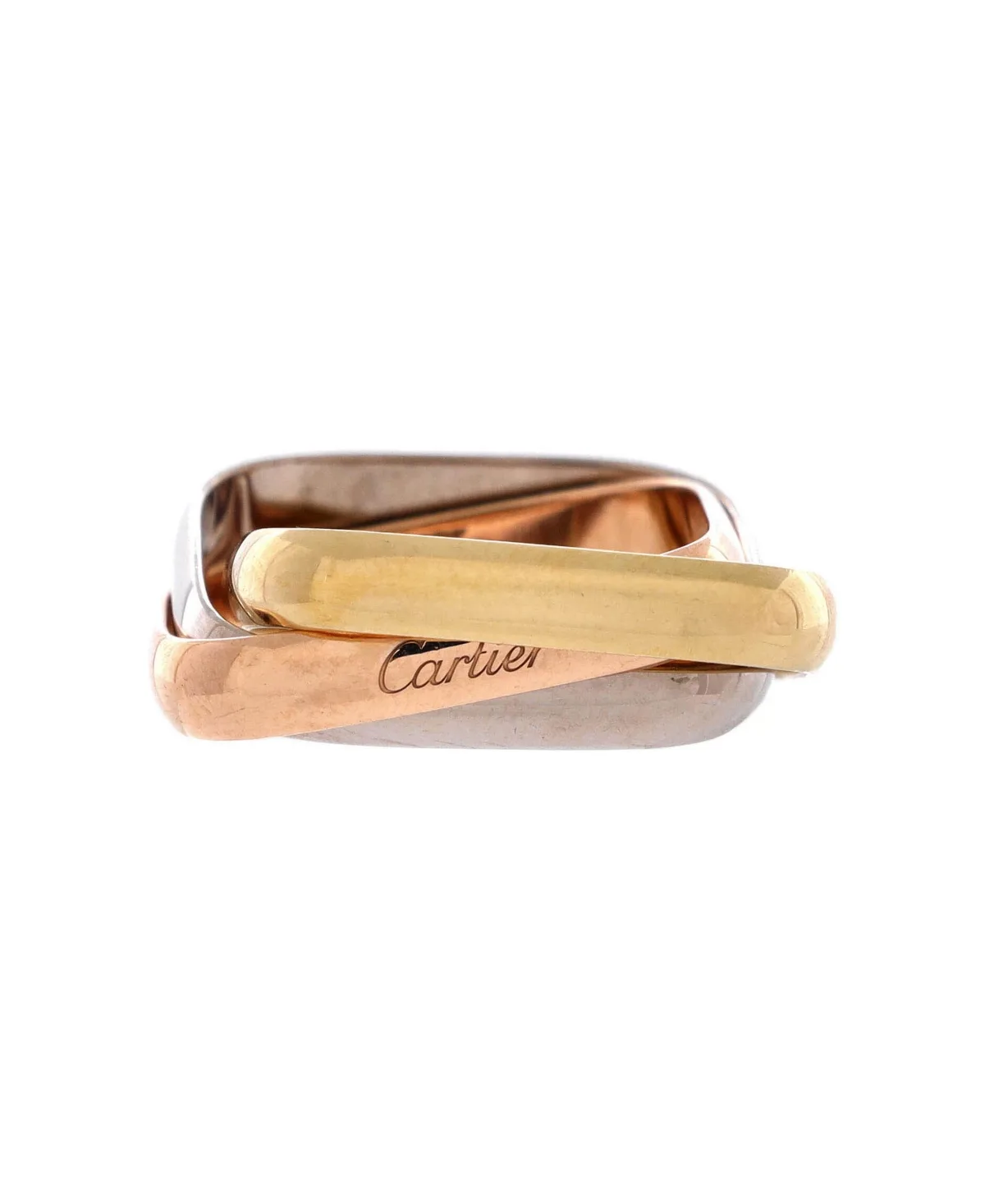 Pre-Owned Cartier Trinity Cushion Ring by Cartier's