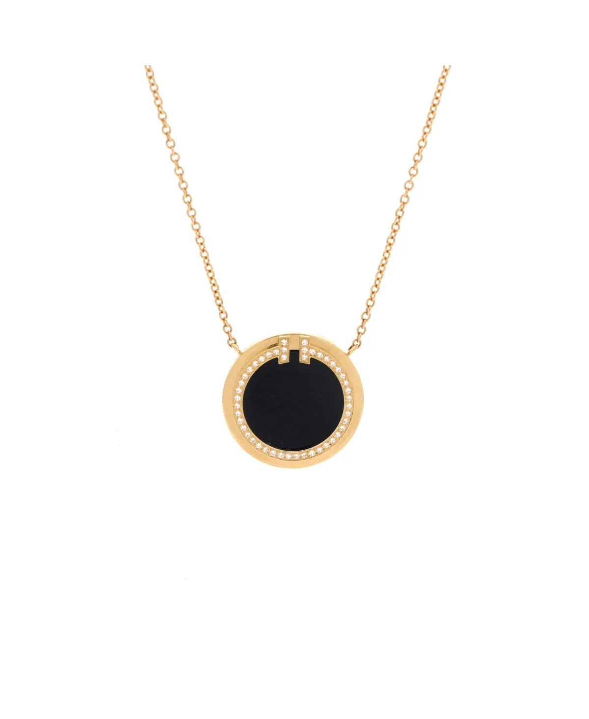 Pre-Owned Tiffany & Co Circle Pendant Necklace - 18k Yellow Gold by Tiffany & Co.