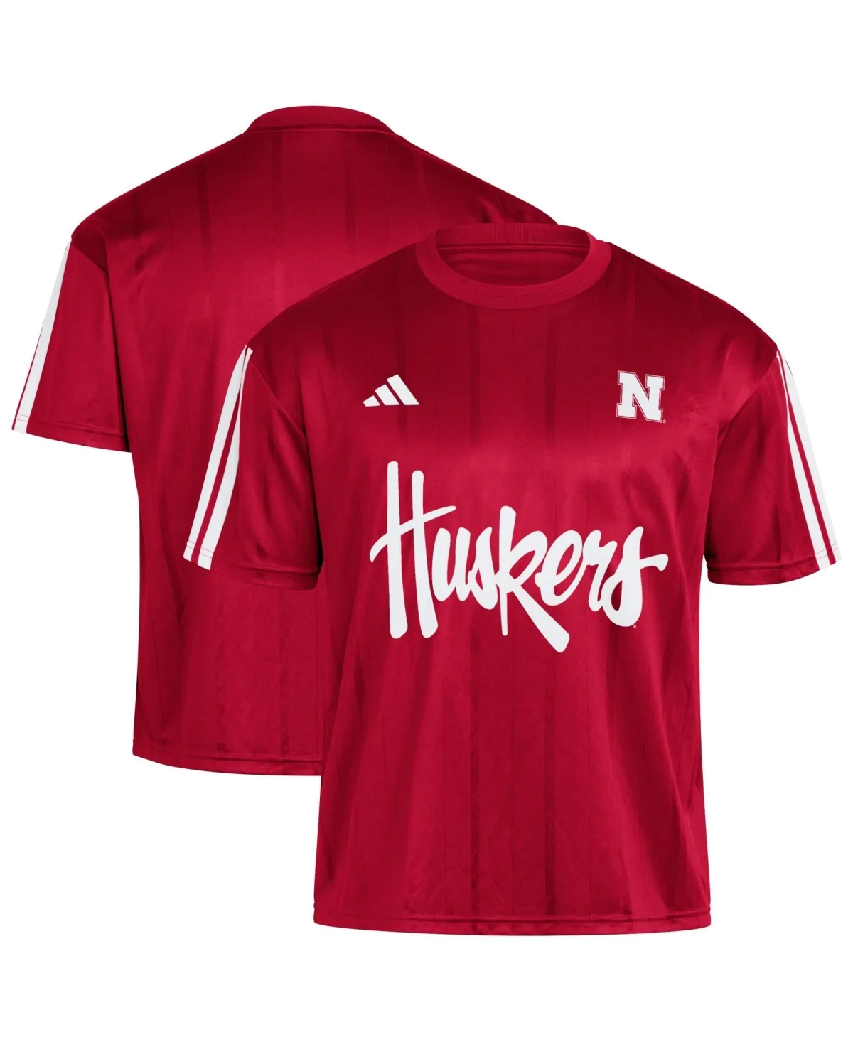 Nebraska Huskers Soccer Fashion Jersey by adidas