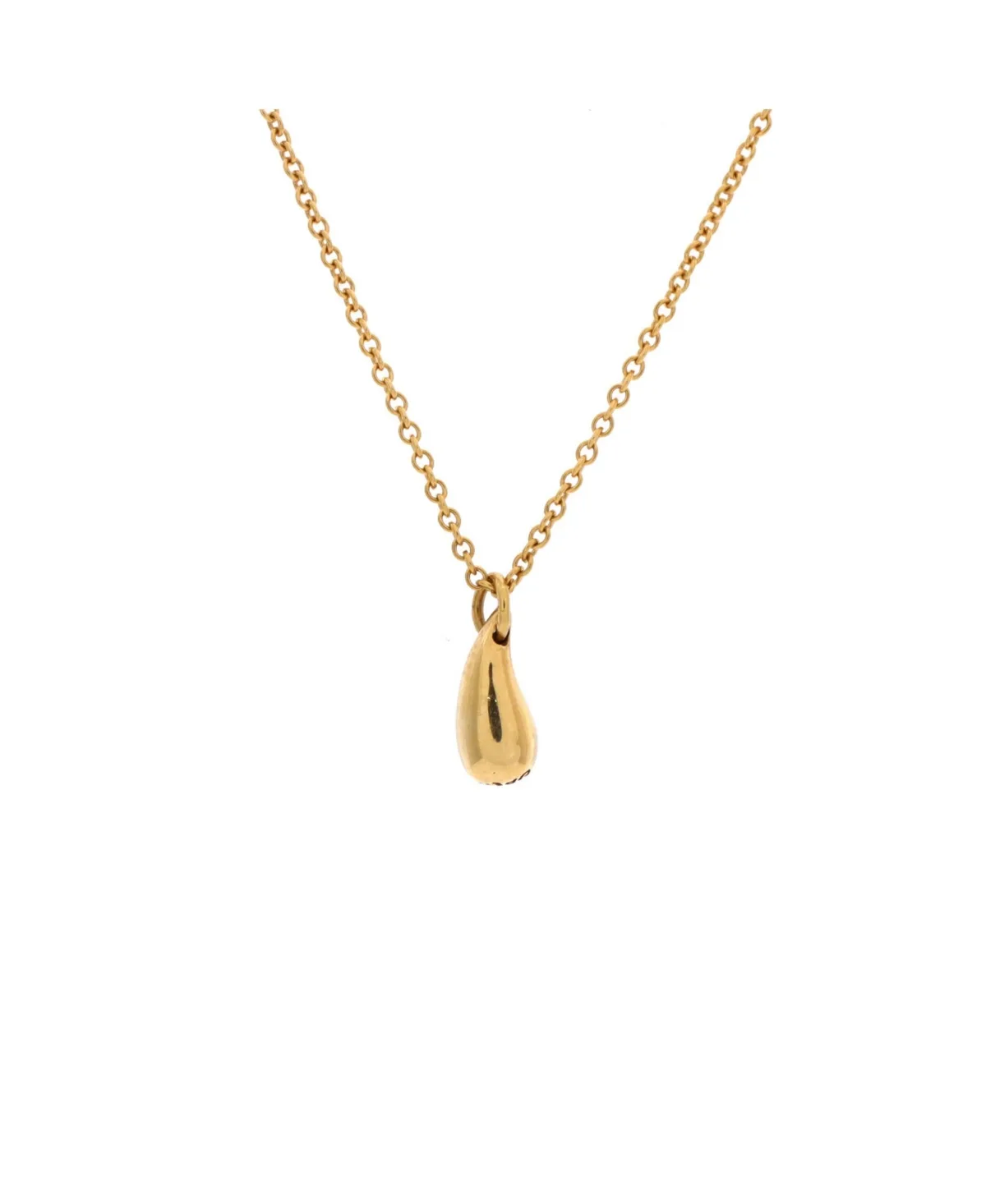 Pre-Owned Elsa Peretti Teardrop Pendant Necklace by Tiffany & Co.
