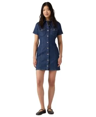 Trace Western Denim Shirt Dress by Levi's