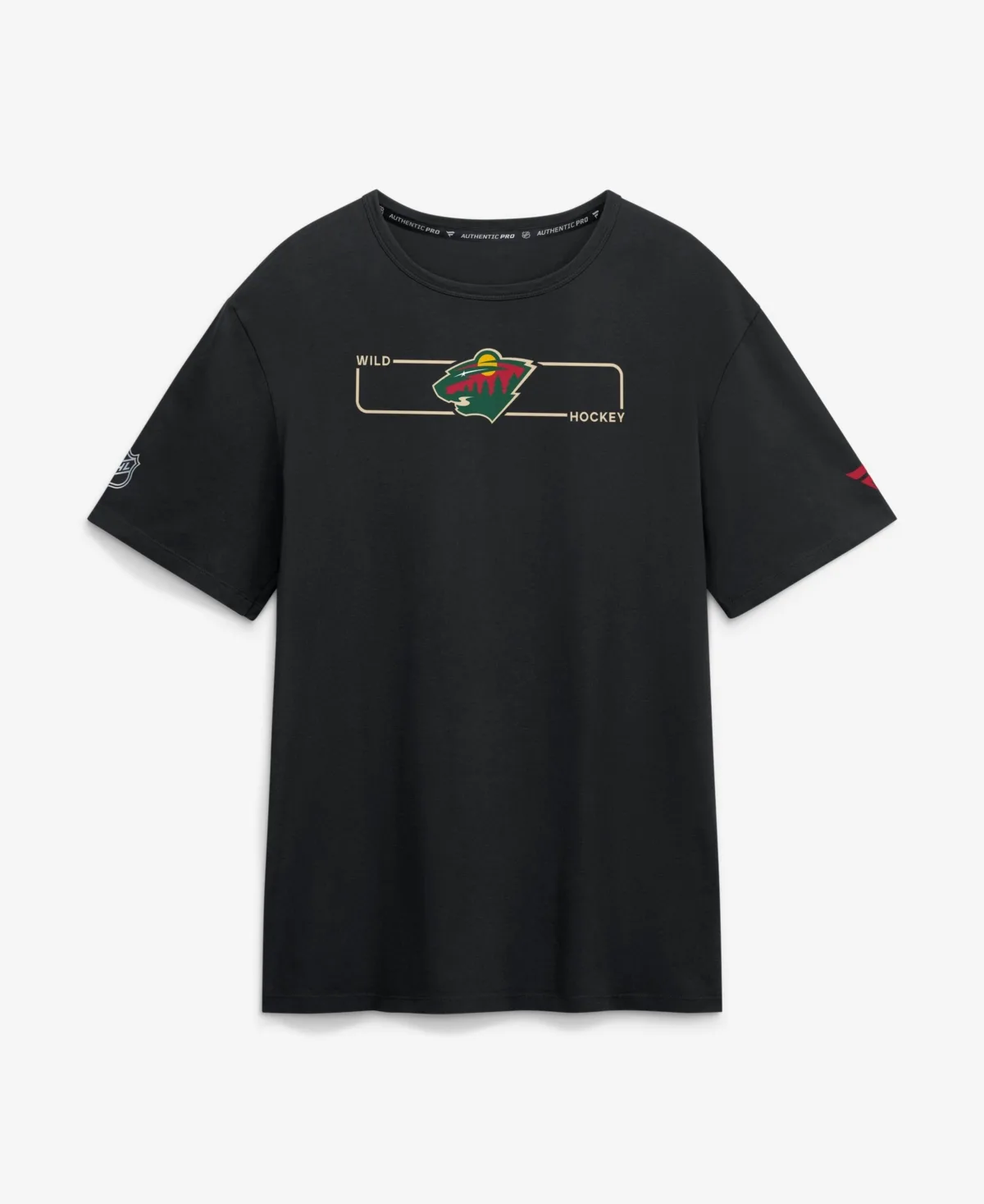 Minnesota Wild Authentic Pro Primary Logo T-Shirt by Fanatics