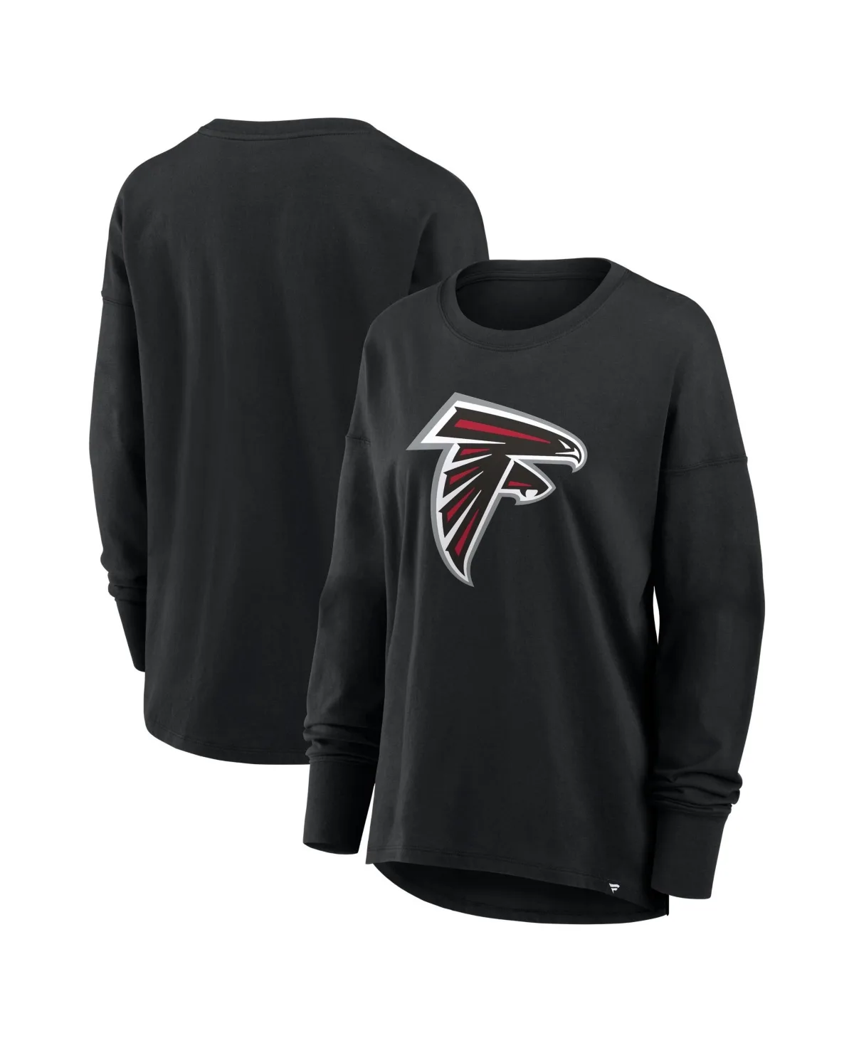 Atlanta Falcons Relaxed Hip Essential Long-Sleeve T-Shirt