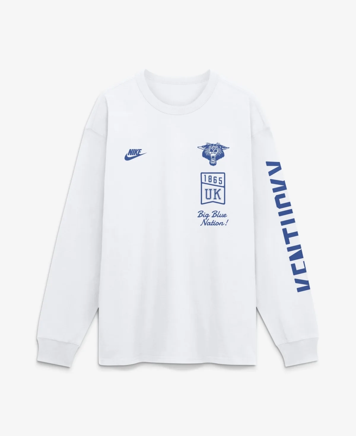 Kentucky Wildcats Max 90 Legacy Multi Graphic Long-Sleeve T-Shirt by Nike