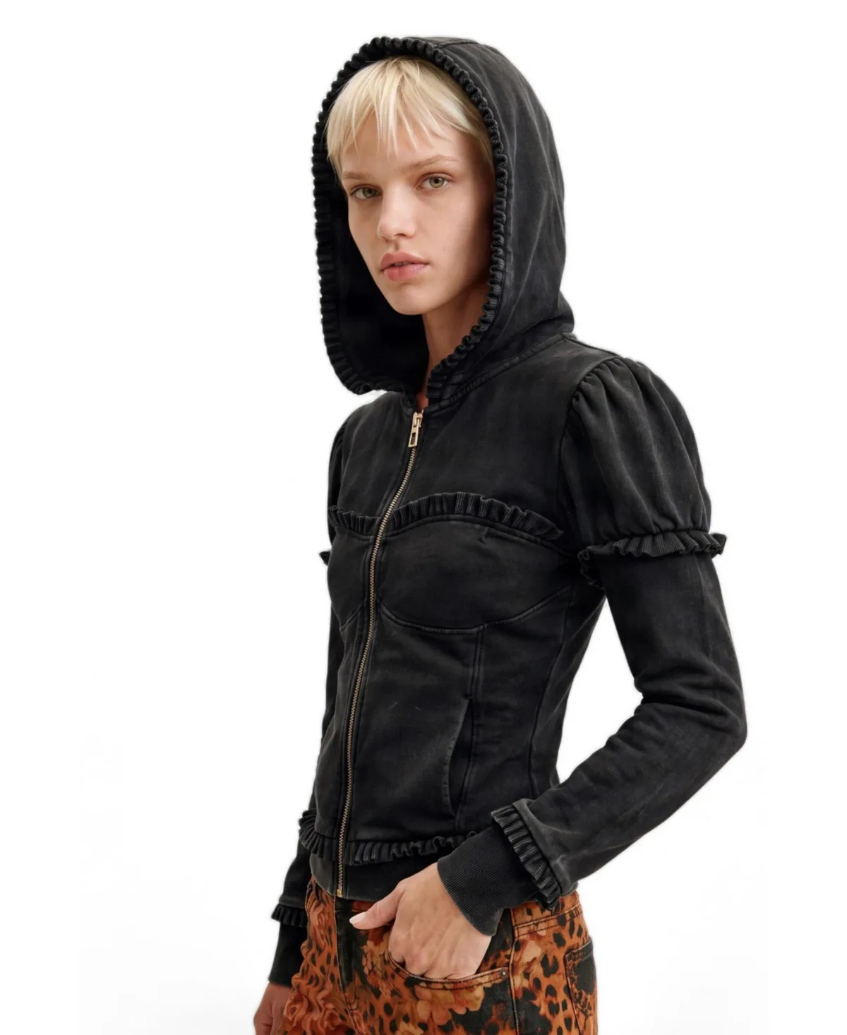 Puff Sleeve Jacket by Desigual
