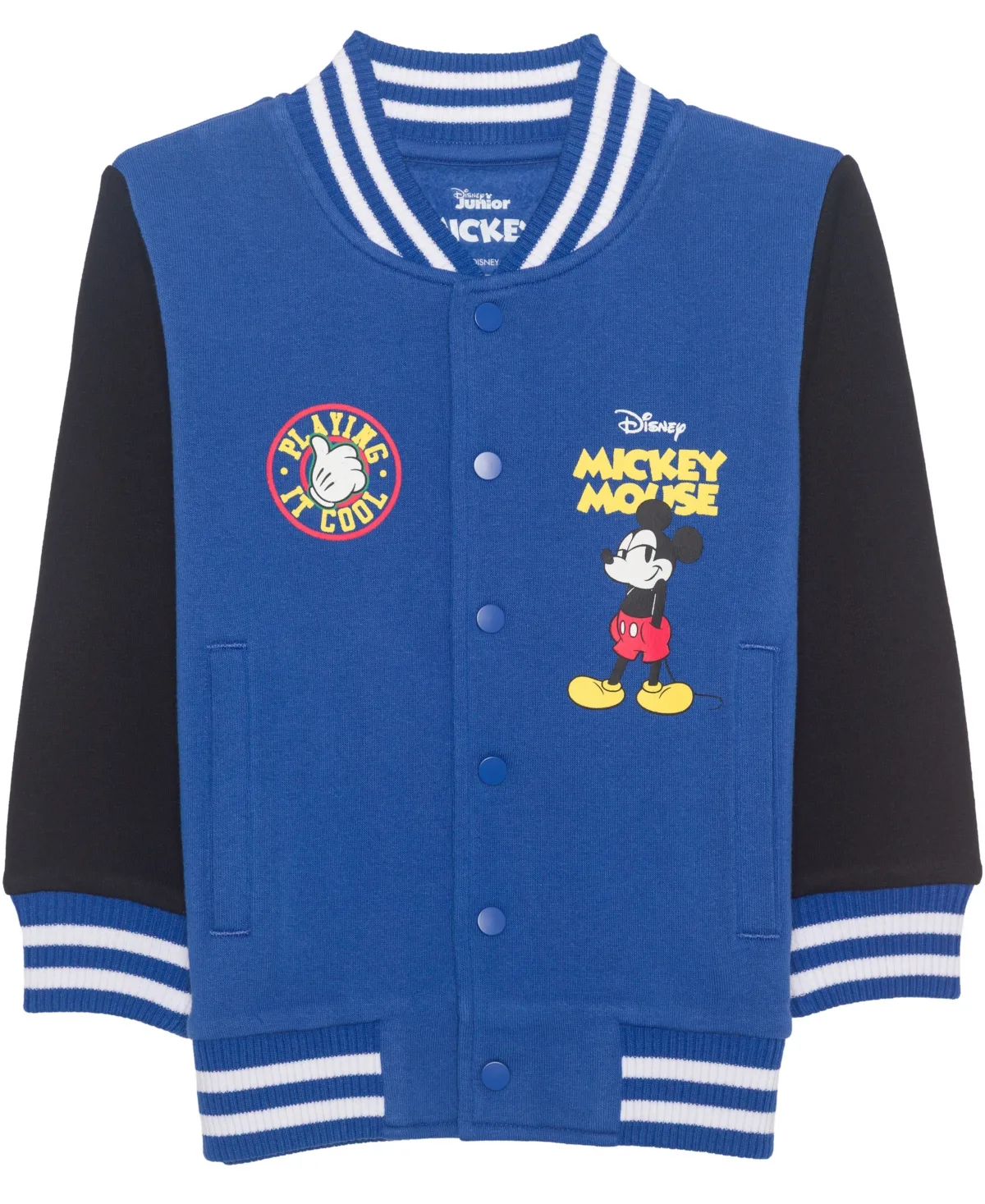 Mickey Mouse Cool Screen-Printed Bomber Jacket by Epic Threads