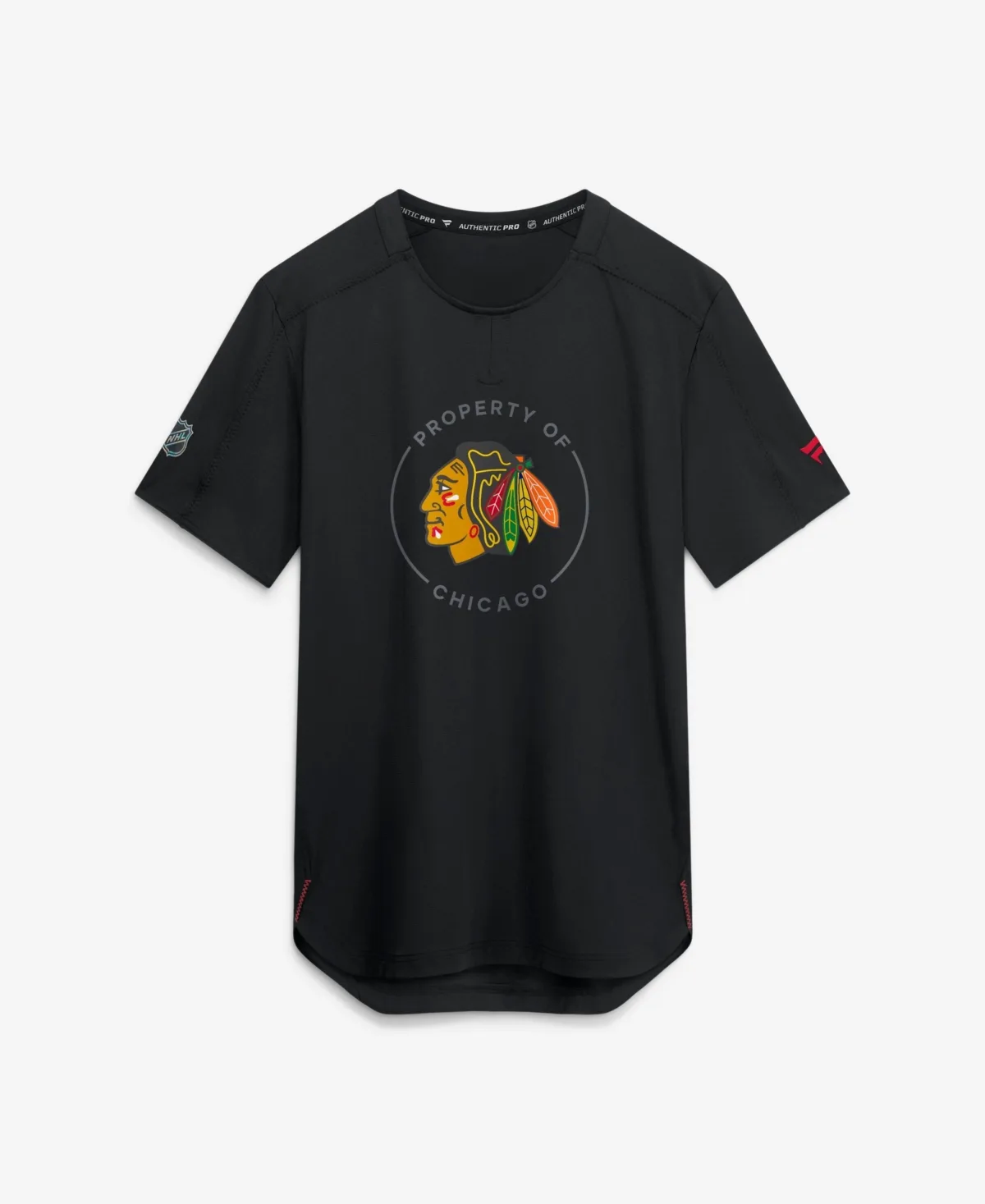 Chicago Blackhawks Authentic Pro Train Performance T-Shirt