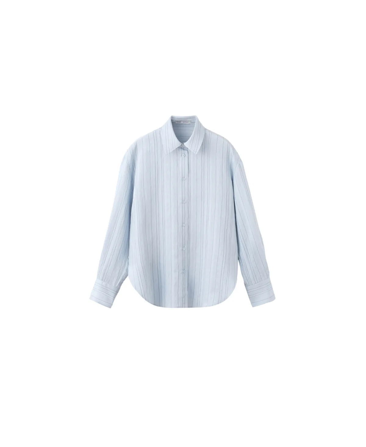 Oversize Striped Shirt by Mango