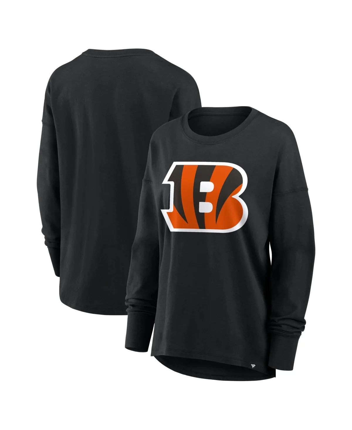 Cincinnati Bengals Relaxed Hip Essential Long-Sleeve T-Shirt