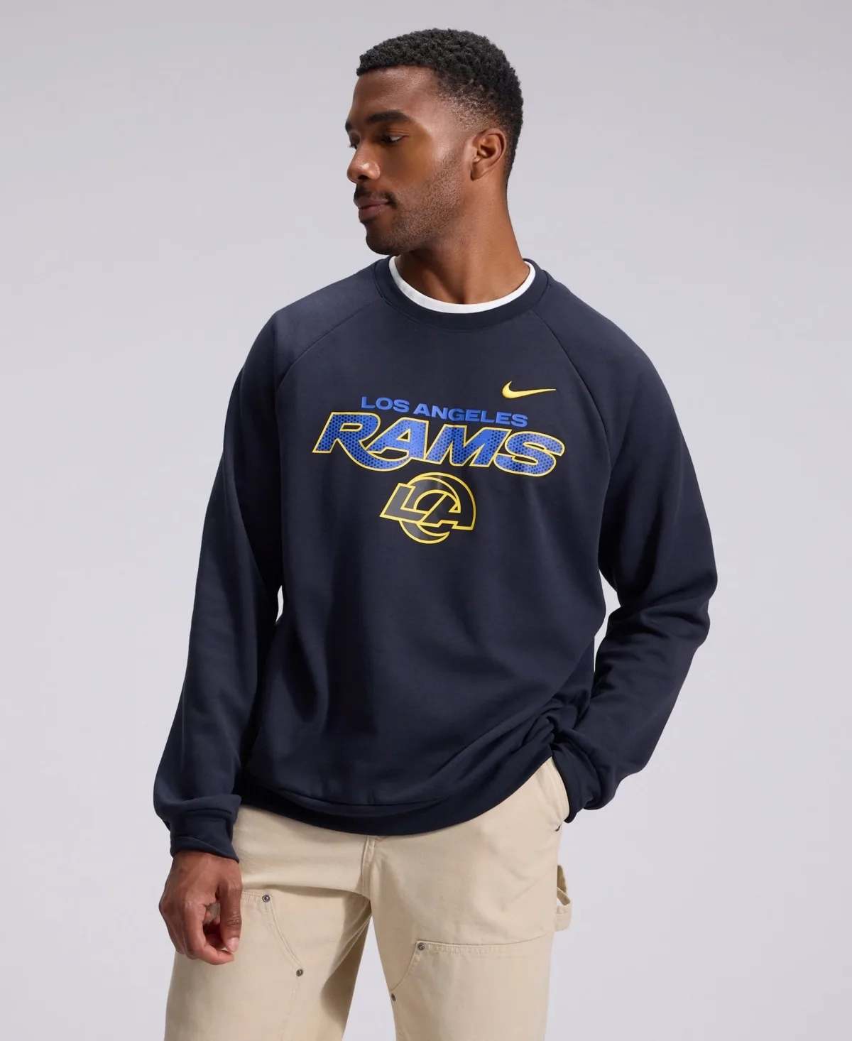 Los Angeles Rams Rivalries Collection Dri-Fit Crew Sweatshirt by Nike