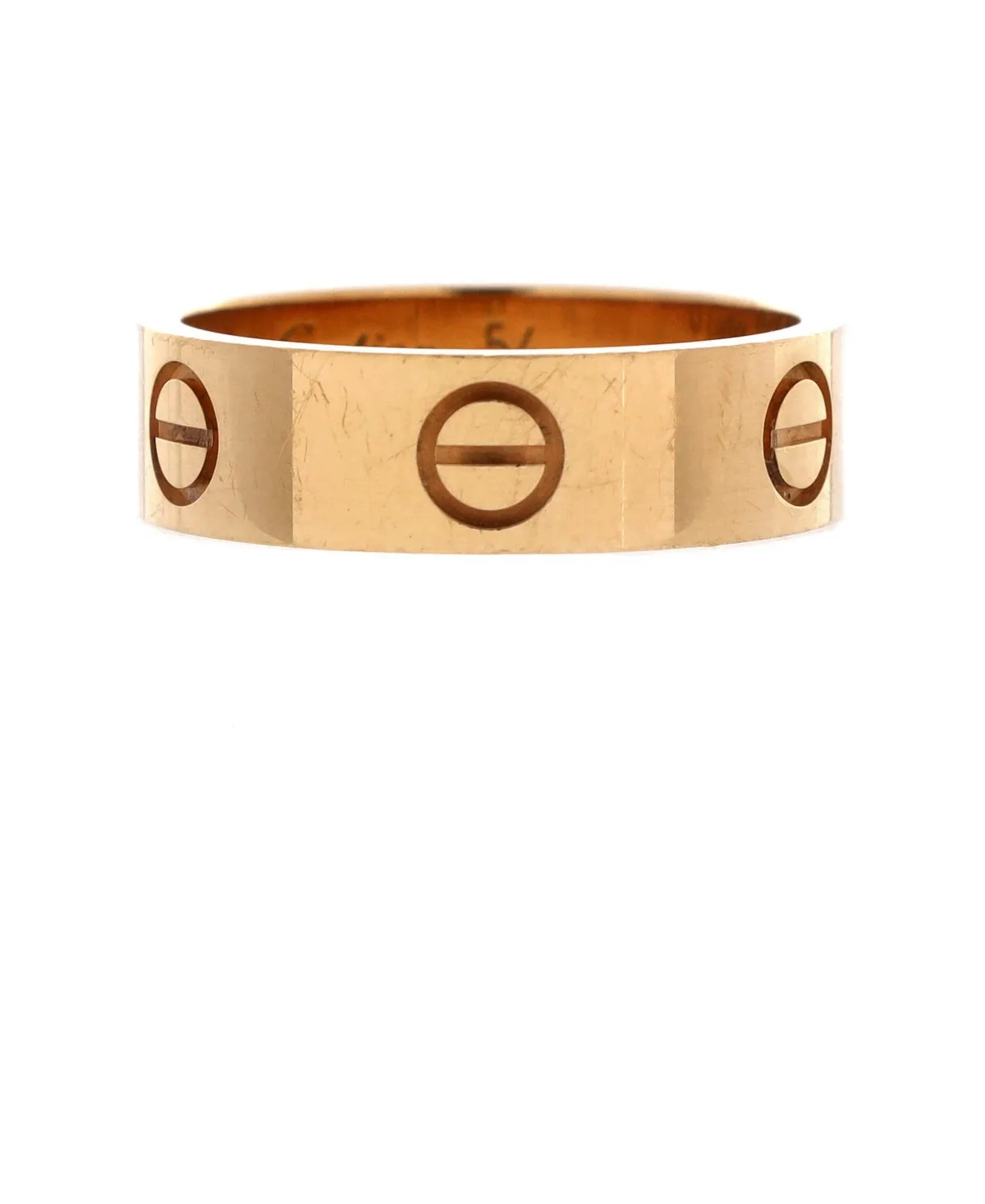 Pre-Owned Cartier Love Band Ring - 18k Yellow Gold by Cartier's