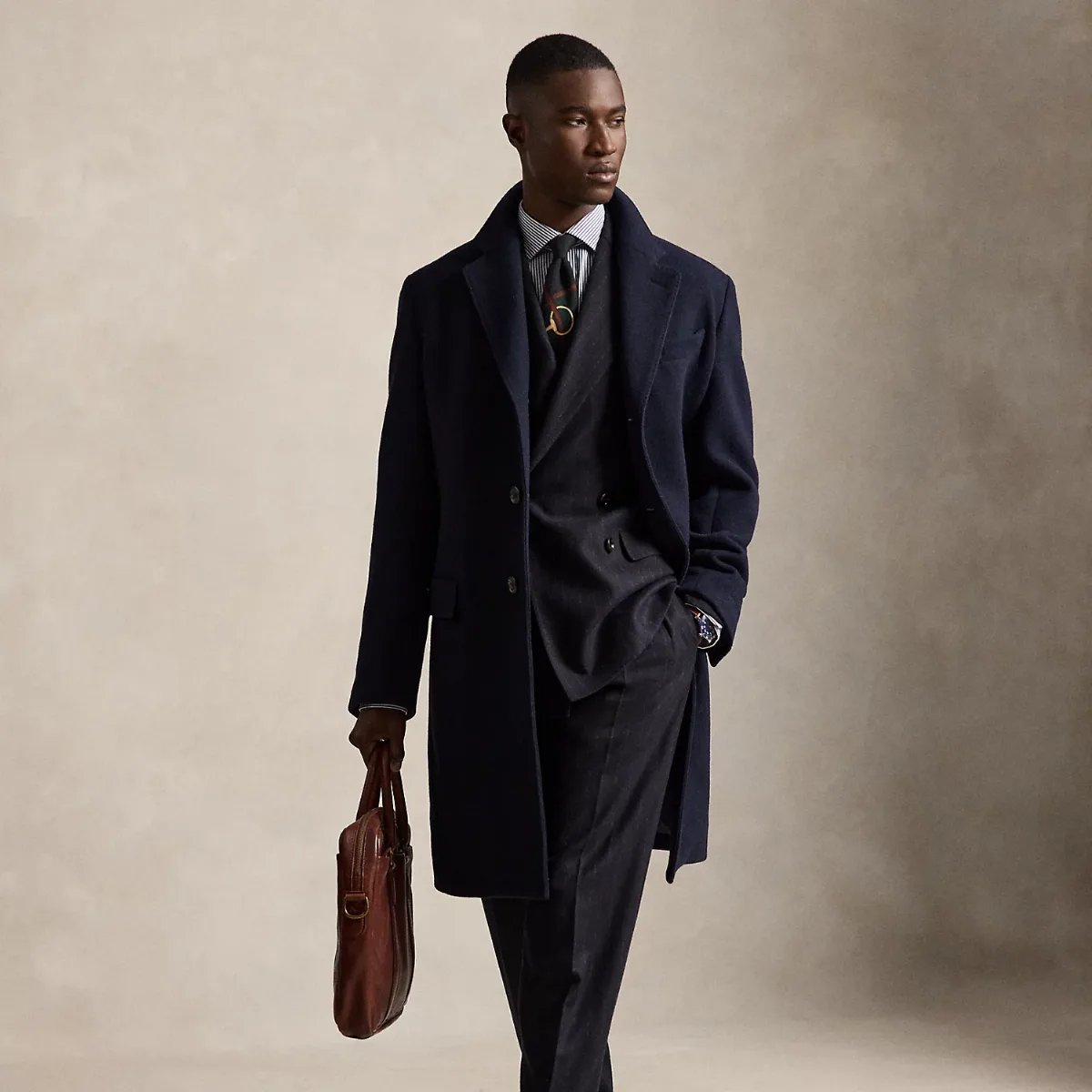 Melton Topcoat by Polo Ralph Lauren