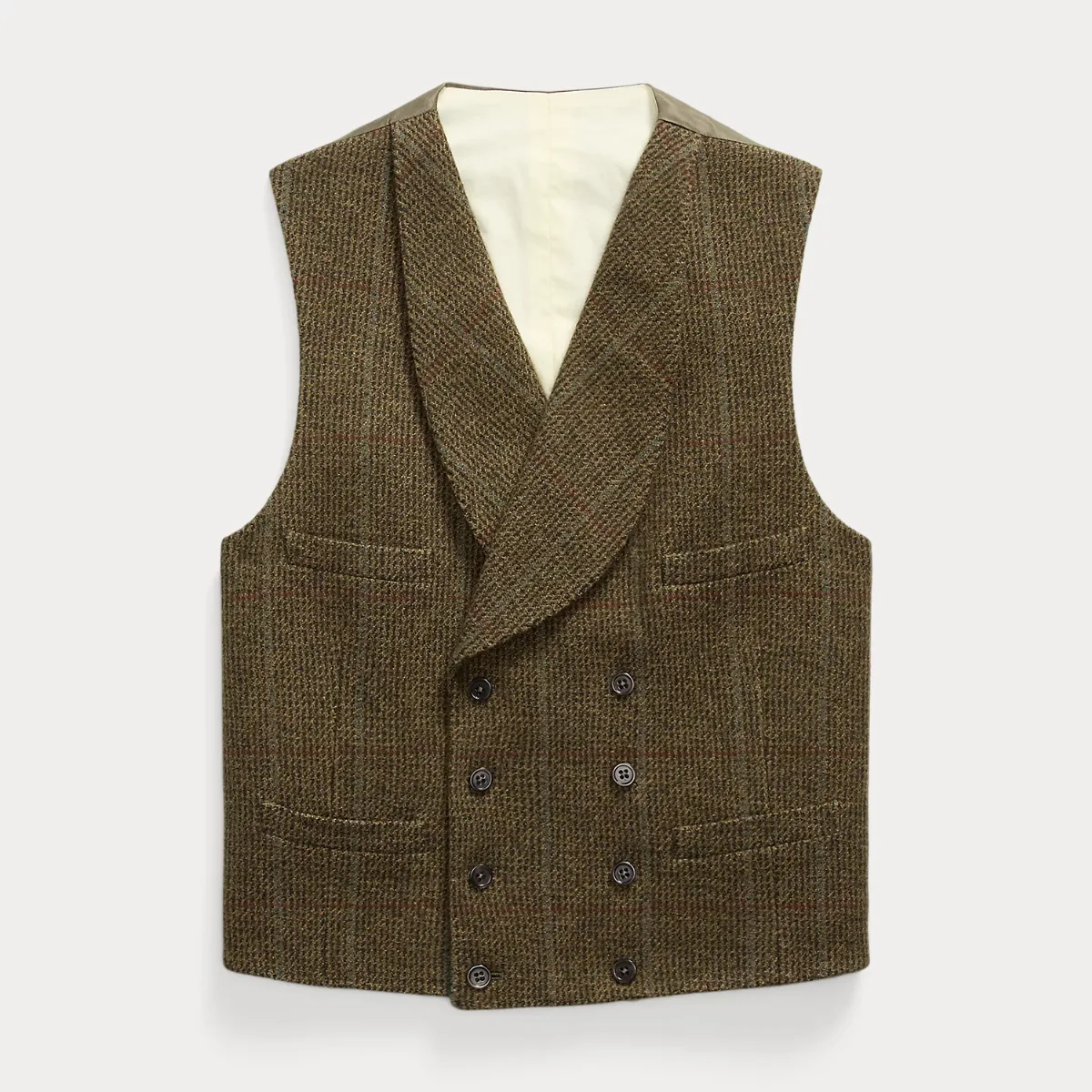Tick-Weave Tweed Waistcoat by Polo Ralph Lauren