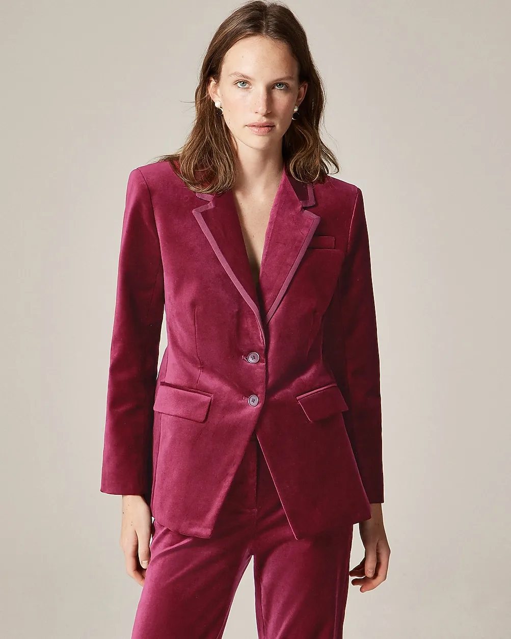 Madelyn Blazer in Velvet by J.Crew