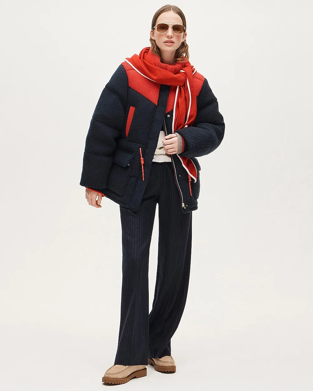 U.S. Ski & Snowboard by J.Crew Sweater Puffer Jacket by J.Crew
