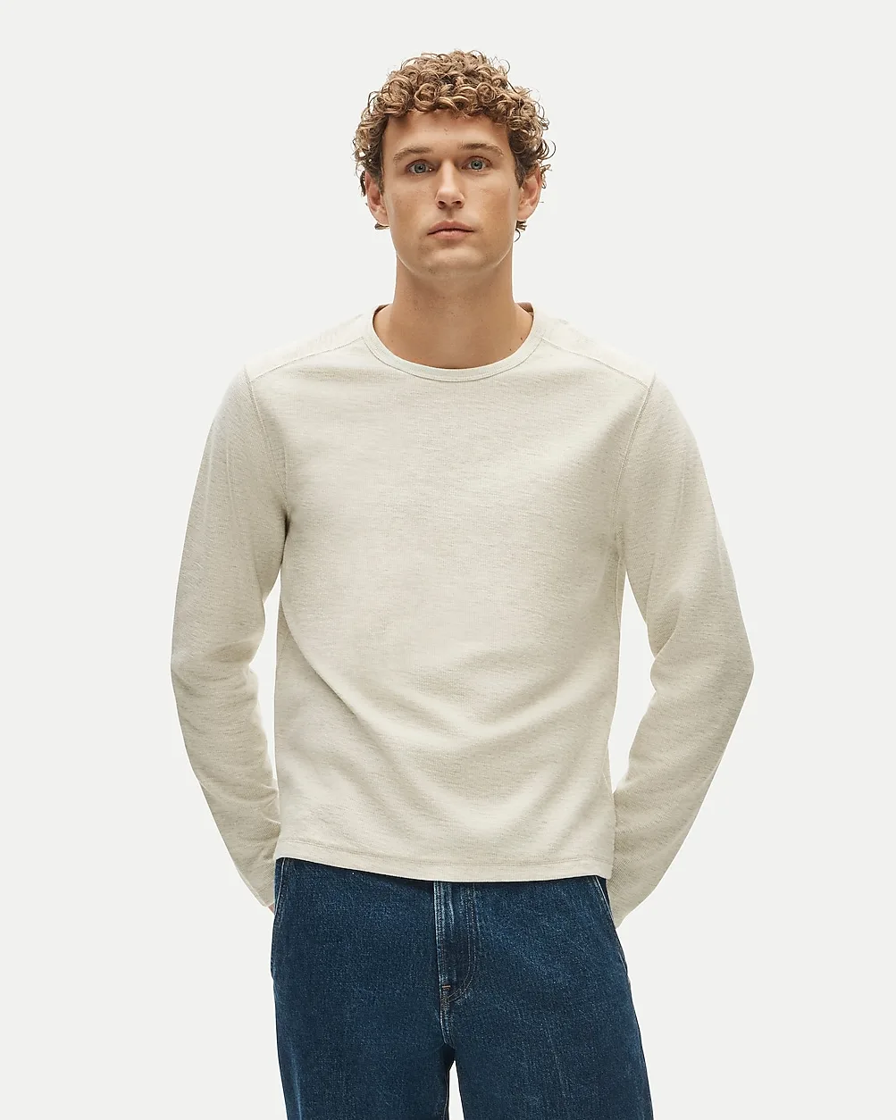 Summit Midweight Thermal-Knit Crewneck by J.Crew