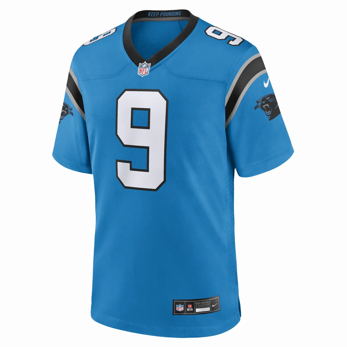 Bryce Young Carolina Panthers NFL Game Football Jersey by Nike