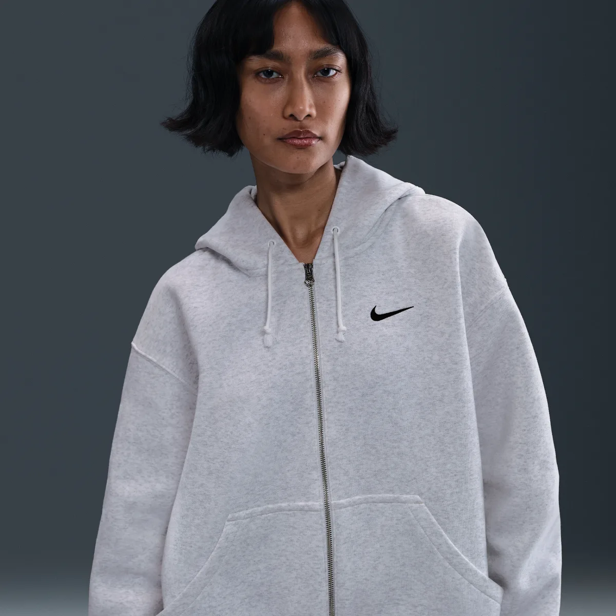 Sportswear Phoenix Fleece Oversized Full-Zip Hoodie by Nike