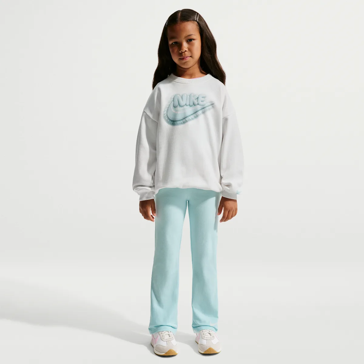 Dream Float Boyfriend Crew and Leggings Set by Nike