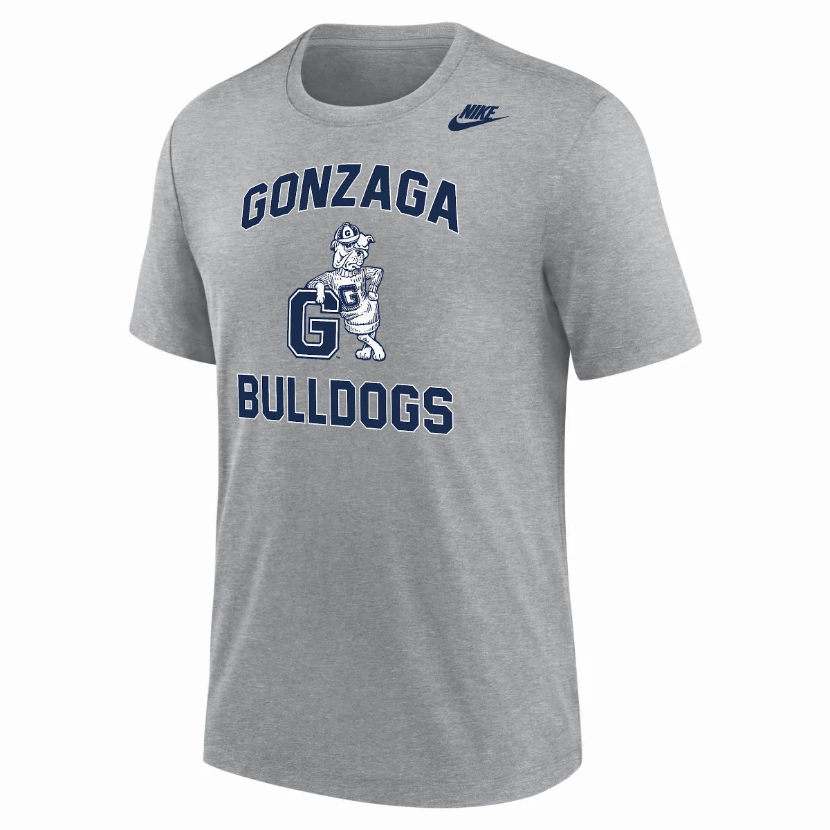 Gonzaga Bulldogs Football Tri-Blend T-Shirt