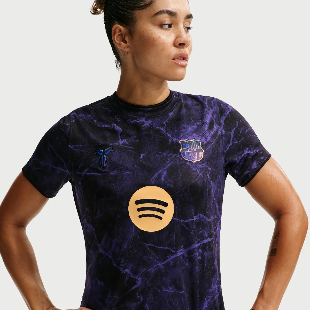 FC Barcelona Away Kobe Dri-FIT Soccer Pre-Match Top by Nike