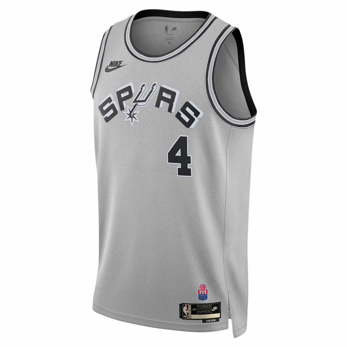 De'Aaron Fox San Antonio Spurs Hardwood Classics Dri-FIT Basketball Swingman Jersey
