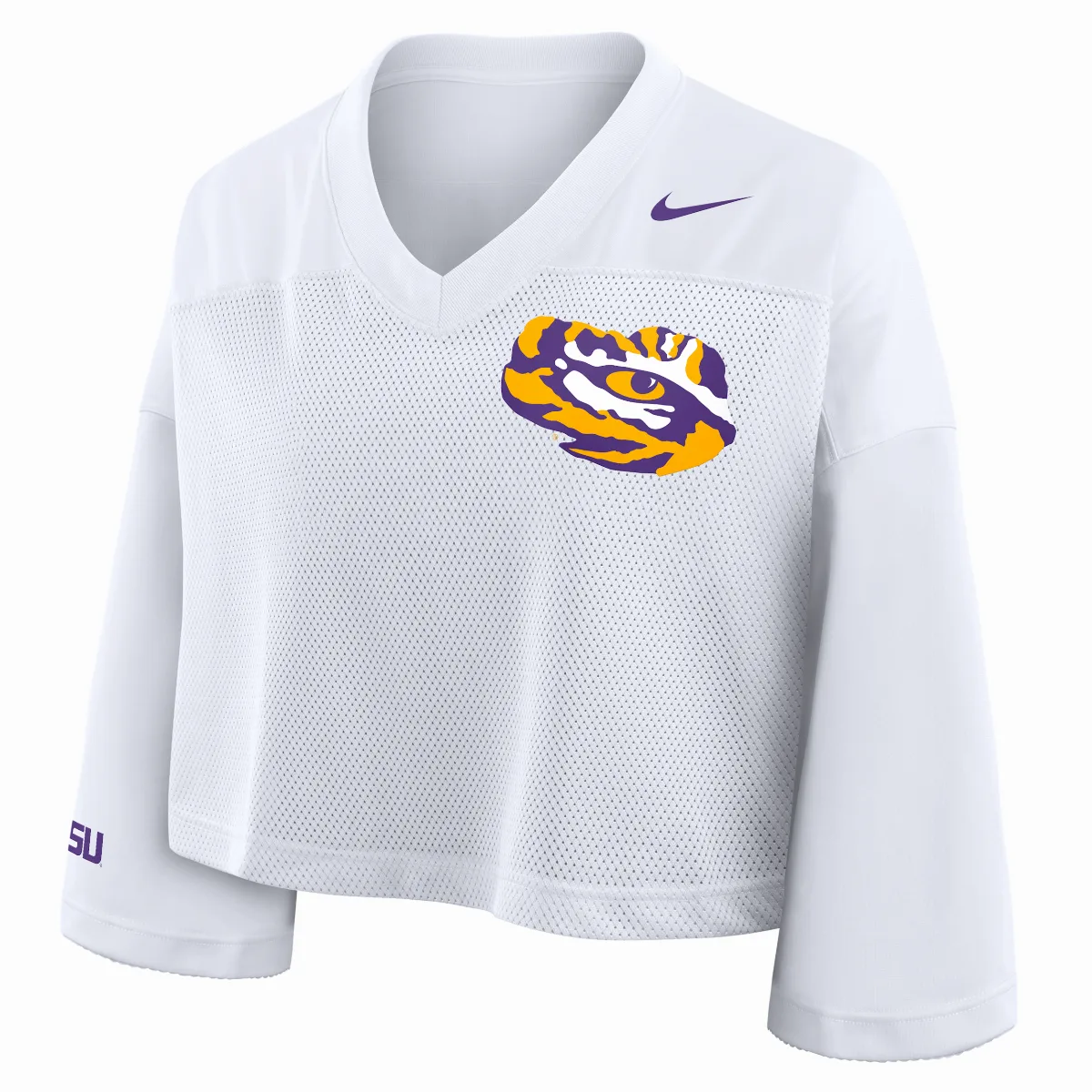 LSU Jersey Dri-FIT College Cropped Top by Nike