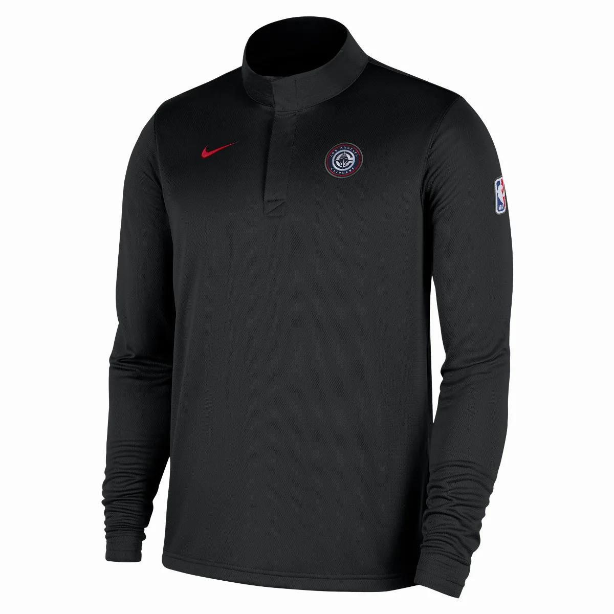 LA Clippers Dri-FIT NBA 1/4-Zip Long-Sleeve Top by Nike