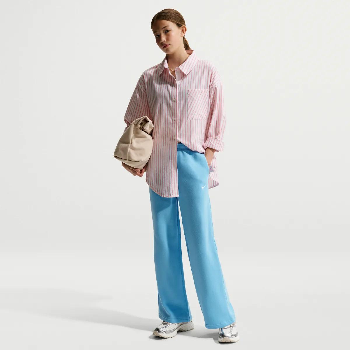 Nike Sportswear Studio Fleece Open-Hem Pants by Nike